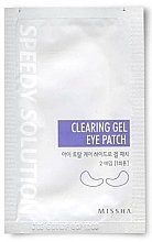 Fragrances, Perfumes, Cosmetics Hydrogel Eye Patches - Missha Speedy Solution Clearing Gel Eye Patch