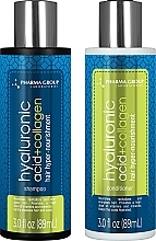 Hyper-Nourishment Shampoo - Pharma Group Laboratories Hyaluronic Acid + Collagen — photo N3