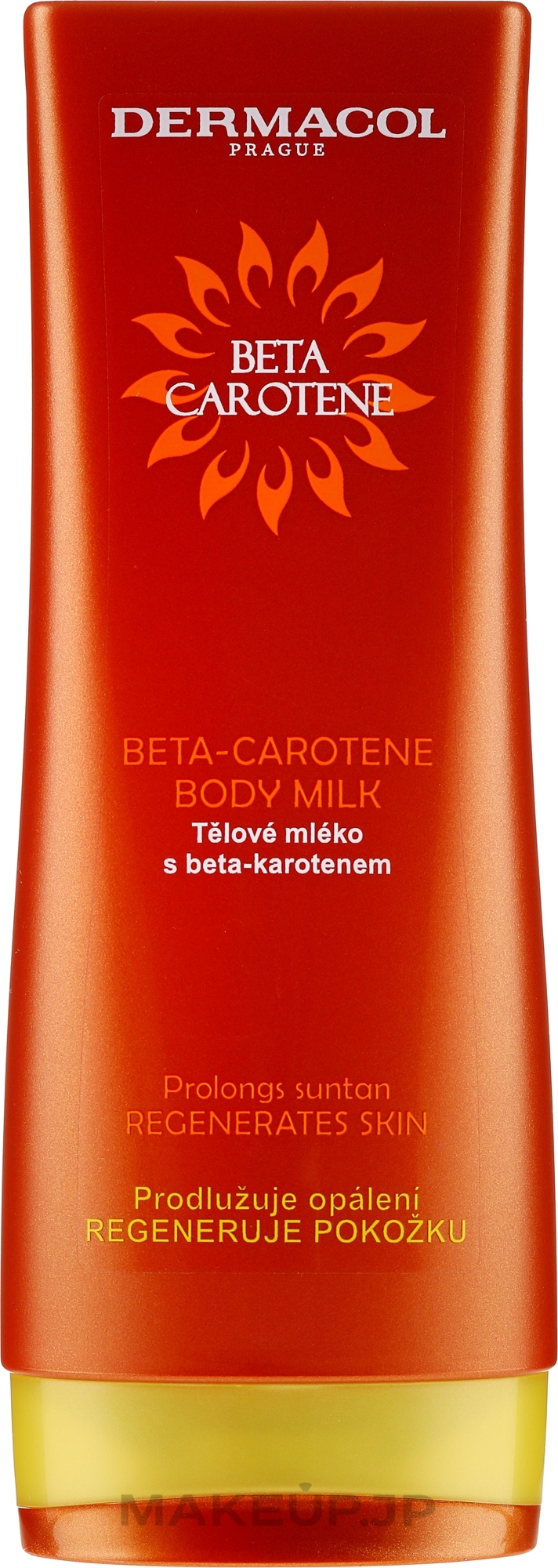 Beta Carotene Tan Milk - Dermacol Beta Carotene Body Milk — photo 200 ml