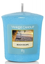 Scented Candle - Yankee Candle Beach Escape Votive Candle — photo N2