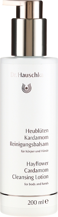 Cleansing Lotion for Hands and Body - Dr. Hauschka Hayflower Cardamom Cleansing Lotion — photo N1