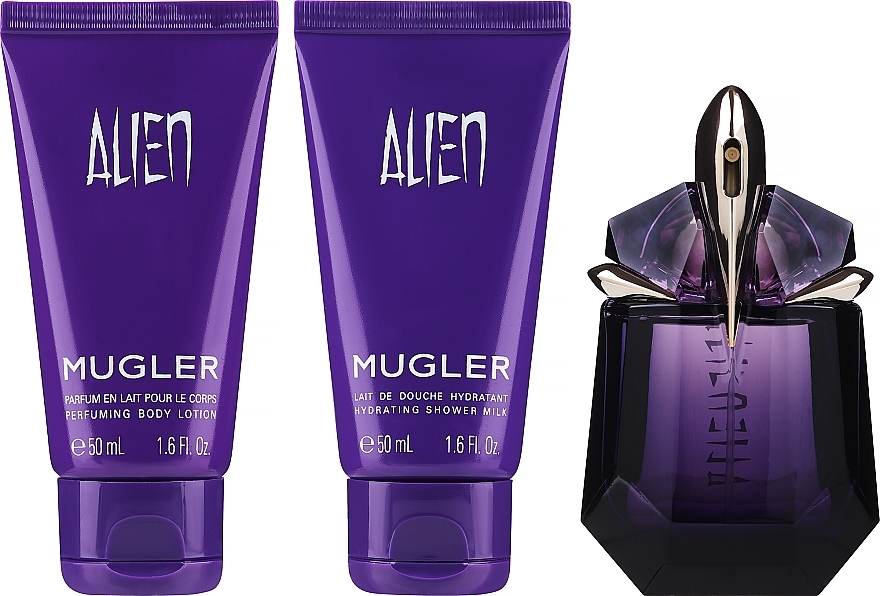 Mugler Alien - Set (edp/30ml + b/lot/50ml + sh/milk/50ml) — photo N2