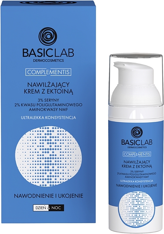 Moisturizing & Soothing Ectoine Cream - BasicLab Dermocosmetics Complementis — photo N1