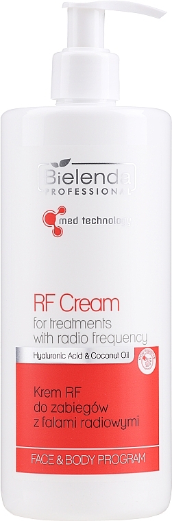 RF Cream for Treatments with Radio Frequency - Bielenda Professional Face&Body Program RF Cream For Treatments With Radio Frequency — photo N4