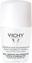 Roll-On Deodorant for Sensitive Skin - Vichy Sensitive Anti-Transpirant 48H2 — photo N1