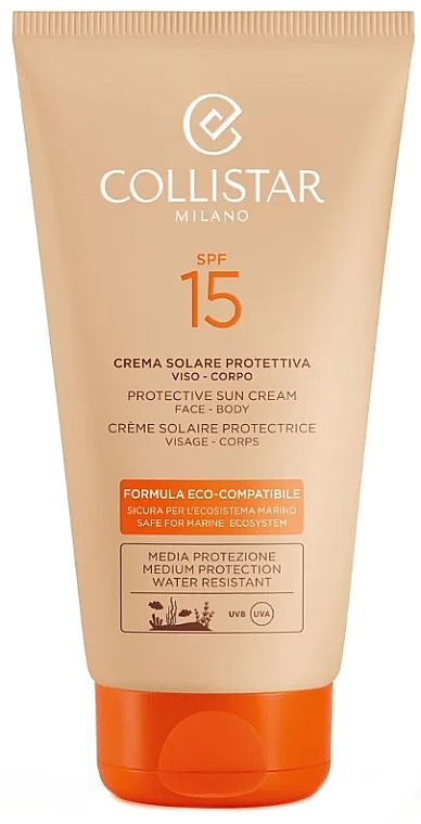 Protection Sun Cream - Collistar Eco-Compatible Protection Sun Cream SPF15 — photo N1