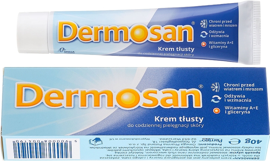 Face and Body Cream - Dermosan Face Cream — photo N1