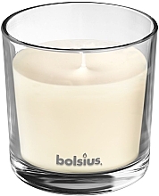 Scented Candle in Glass "Vanilla", 95/95 mm - Bolsius True Scents Candle — photo N2