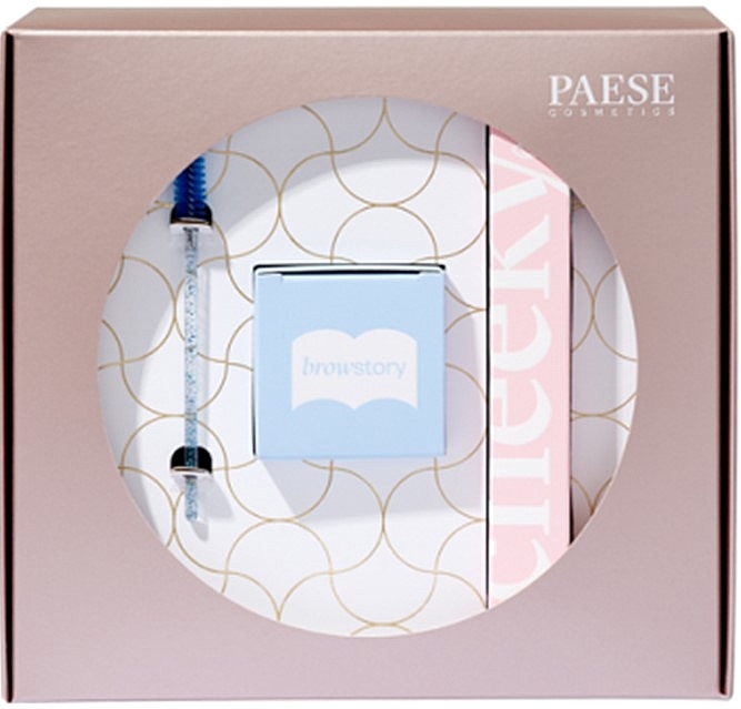 Paese Eyestory Set (eyebrow brush/1pc+mask/9ml+eyebrow soap/8g) - Paese Eyestory Set (eyebrow brush/1pc + mascara/9ml + eyebrow soap/8g) — photo N1