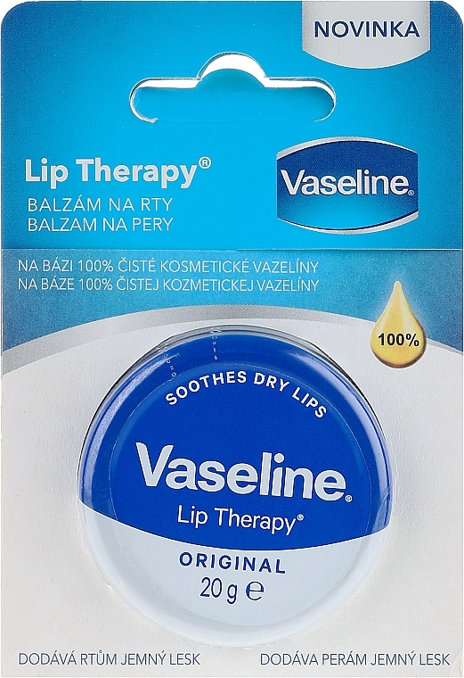 Lip Balm - Vaseline Lip Therapy Original Lips Balm — photo N3