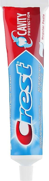 Toothpaste - Crest Cavity Protection Regular Paste — photo N4