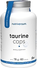 Fragrances, Perfumes, Cosmetics Taurine Dietary Supplement, capsules - Nutriversum Taurine Caps