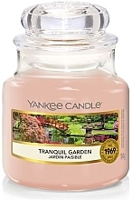 Scented Candle in Jar - Yankee Candle Tranquil Garden Candle — photo N49