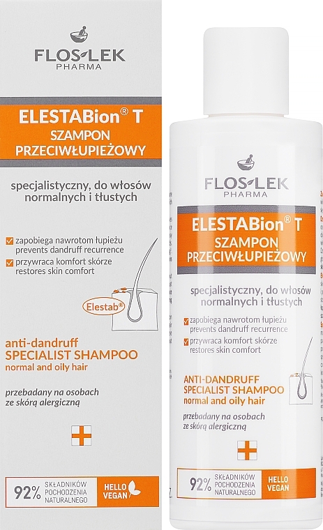 Shampoo - Floslek Elestabion Anti-dandruff Shampoo — photo N4