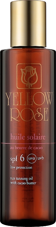 Tanning Oil SPF6 - Yellow Rose Huile Solaire — photo N1