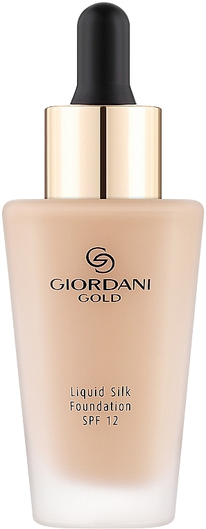 Fluid Foundation - Oriflame Giordani Gold Liquid Silk Foundation SPF 12 — photo N1