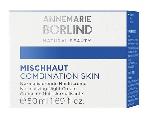 Night Cream for Combination Skin - Annemarie Borlind Combination Skin Night Cream — photo N10