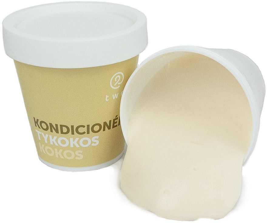 Coconut Conditioner - Two Cosmetics Tykokos Conditioner for Dry & Stressed Hair — photo N3