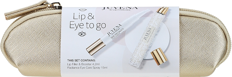 Set - Juvena Lip & Eye To Go (lip/filler/4.2ml + eye/spray/15ml + pouch/1pc) — photo N2