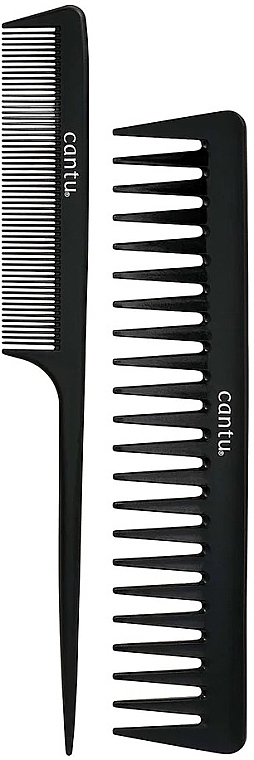 Comb Set, 2 pcs - Cantu Carbon Fibre Comb Set — photo N11