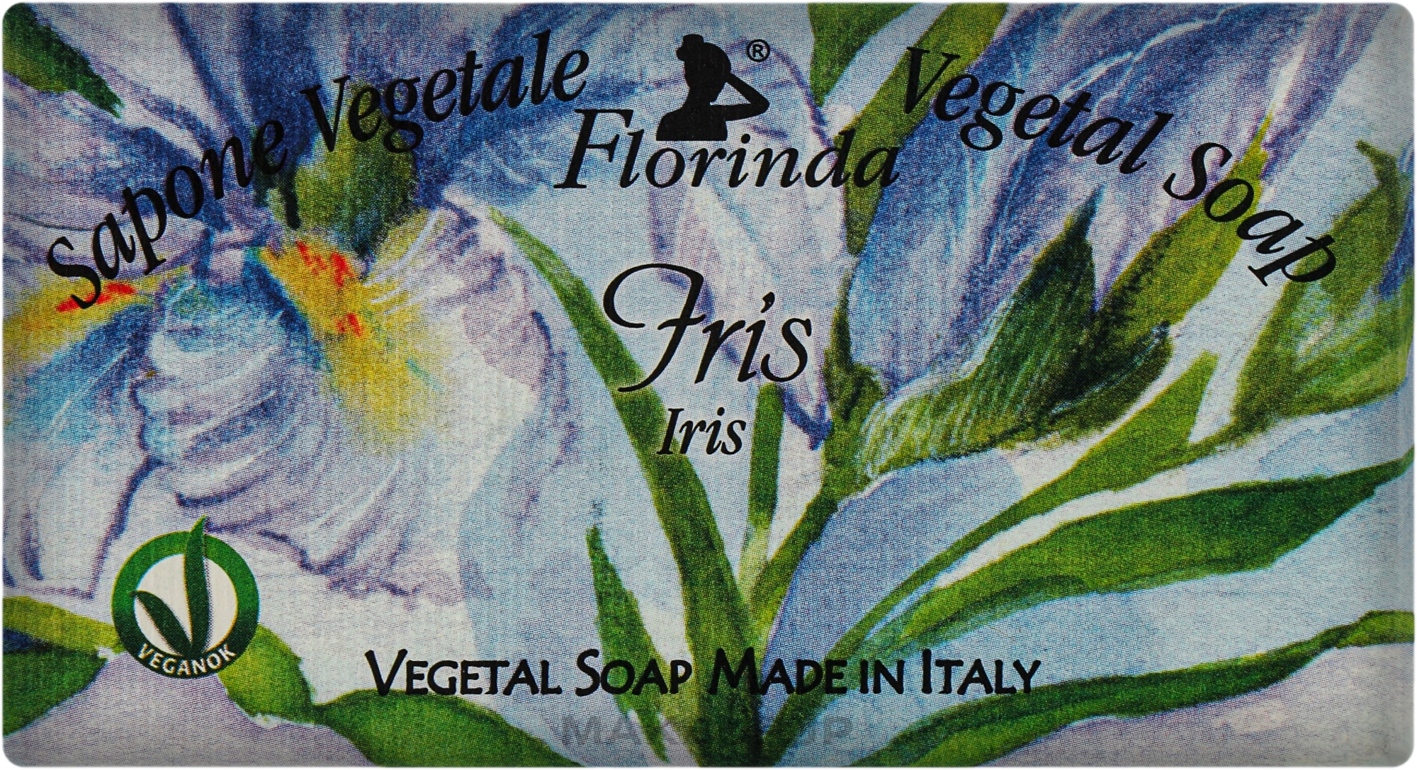 Natural Soap "Iris" - Florinda Sapone Vegetal Soap Iris — photo 100 g