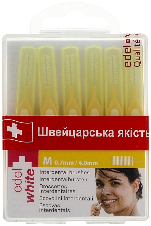 Interdental Brushes 'Profi-Line' M - Edel+White Dental Space Brushes M — photo N1