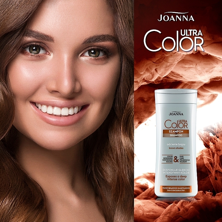 Brown Hair Shampoo - Joanna Ultra Color System Shampoo — photo N7