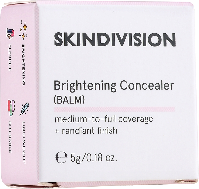 Brightening Concealer Balm - SkinDivision Brightening Concealer (Balm) — photo N3