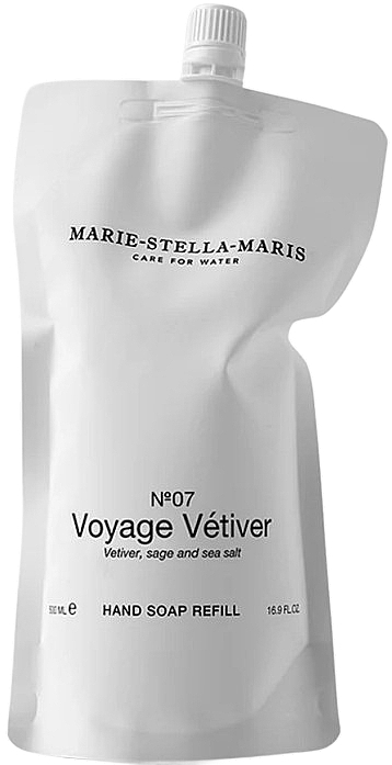 Hand Soap - Marie-Stella-Maris №07 Voyage Vetiver Hand Soap Refill (replacement unit) — photo N1