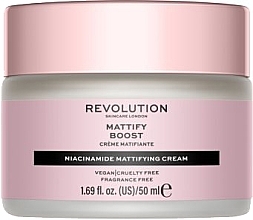 Mattifying Face Cream - Revolution Skincare Mattify Boost Niacinamide Mattifying Cream — photo N10
