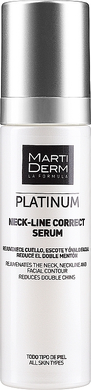 Neck Care Serum - Martiderm Platinum Neck-Line Serum — photo N1