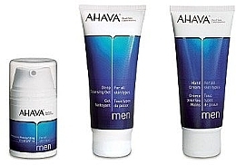 Fragrances, Perfumes, Cosmetics Set - Ahava Men (gel/100ml + a/sh/cr/50ml + cr/100ml)