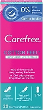 Scented Daily Sanitary Pads, 20 pcs - Carefree Cotton Fresh Scent — photo N19