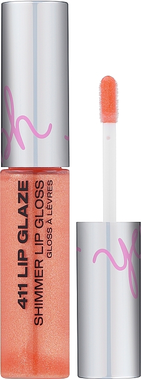 Lip Gloss - BH Cosmetics 411 Lip Glaze Shimmer Lip Gloss — photo N2