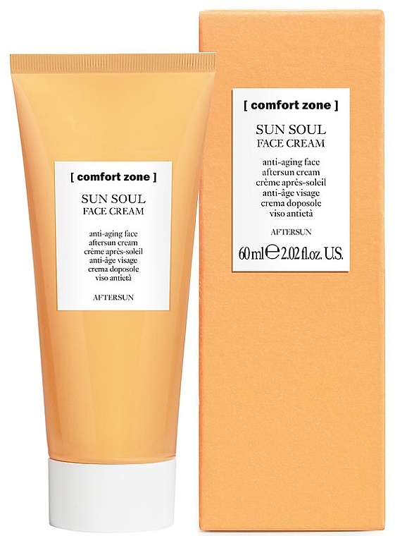 After Sun Face Cream - Comfort Zone Sun Soul Face Cream Aftersun — photo N1