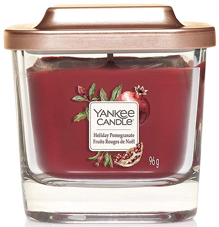 Scented Candle - Yankee Candle Elevation Holiday Pomegranate — photo N2