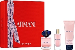 Fragrances, Perfumes, Cosmetics Giorgio Armani My Way - Set (edp/50ml + edp/15ml + b/lot/75ml) 