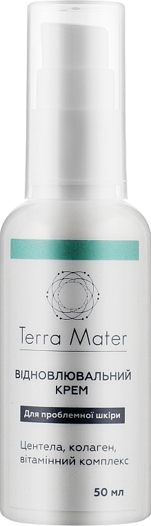 Repairing Face Cream - Terra Mater Repairing Face Cream — photo N1