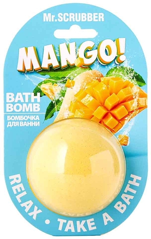 Bath Bomb "Mango" - Mr.Scrubber — photo N1