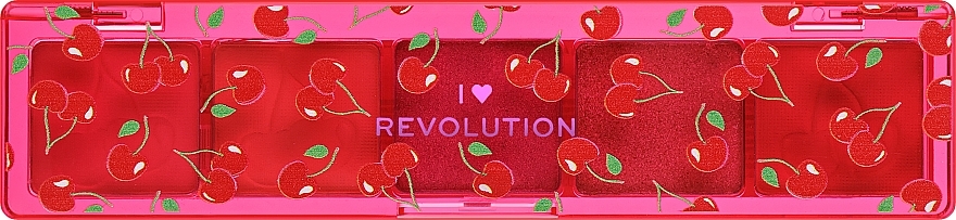 Eyeshadow Palette - I Heart Revolution Mini Match Palette Cherry Please — photo N3