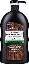 Fragrances, Perfumes, Cosmetics Men Body and Hair Gel-Shampoo with Aloe Vera - Naturaphy Men 