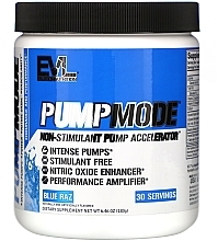 Fragrances, Perfumes, Cosmetics Food Supplement, berries - EvLution Nutrition PumpMode Blue Raz