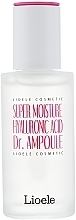 Fragrances, Perfumes, Cosmetics Moisturizing Hyaluronic Acid Serum - Lioele Super Moisture Hyaluronic Acid Dr. Ampoule