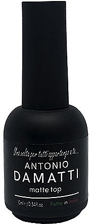 Matte Top Coat - Antonio Damatti Matte Top — photo N3