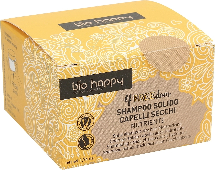 Dry Shampoo - Bio Happy 4FREEdom Moisturizing Solid Shampoo — photo N5