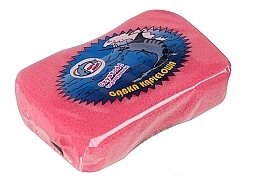 Rectangular Bath Sponge, pink - Ewimark — photo N1