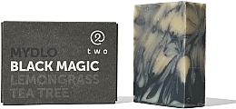 Solid Soap with Lemongrass & Tea Tree Scent - Two Cosmetics Black Magic Solid Soap — photo N1