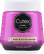 Sponge Nail Polish Remover - Cutex Twist & Scrub Sponge Nail Polish Remover — photo N3