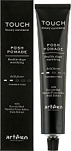 Matte Light Hold Hair Pomade - Artego Touch Posh Pomade — photo N2