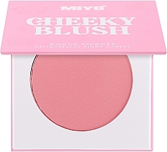 Fragrances, Perfumes, Cosmetics Blush, 10 g - Miyo Cheeky Blush Rouge Powder Delightfully Pinky Cheeks